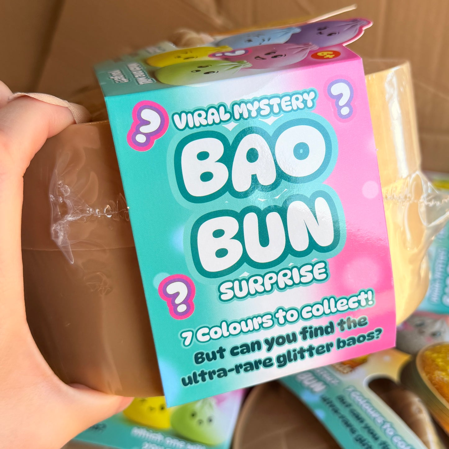 KTL Viral Jumbo Mystery Squishy Dumpling Bao Bun – Sensory Fidget Toy