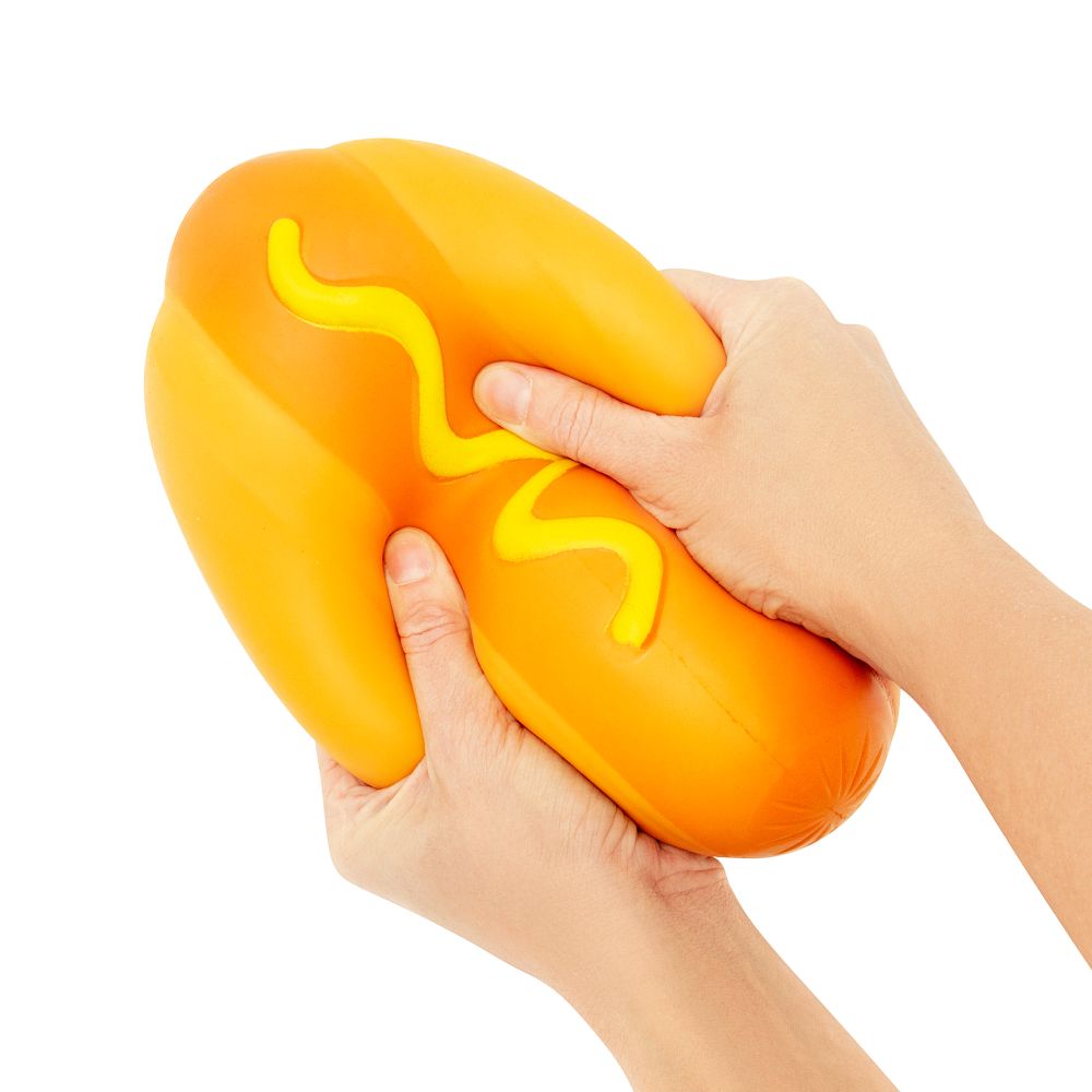 The Big Squij Hot Dog – Jumbo Slow-Rise Squishy Toy