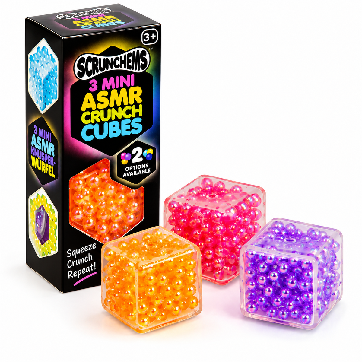 Scrunchems Mini Crunch Cube 3-Pack
