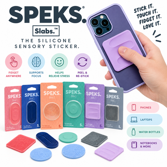 Speks. Slabs – Silicone Sensory Sticker