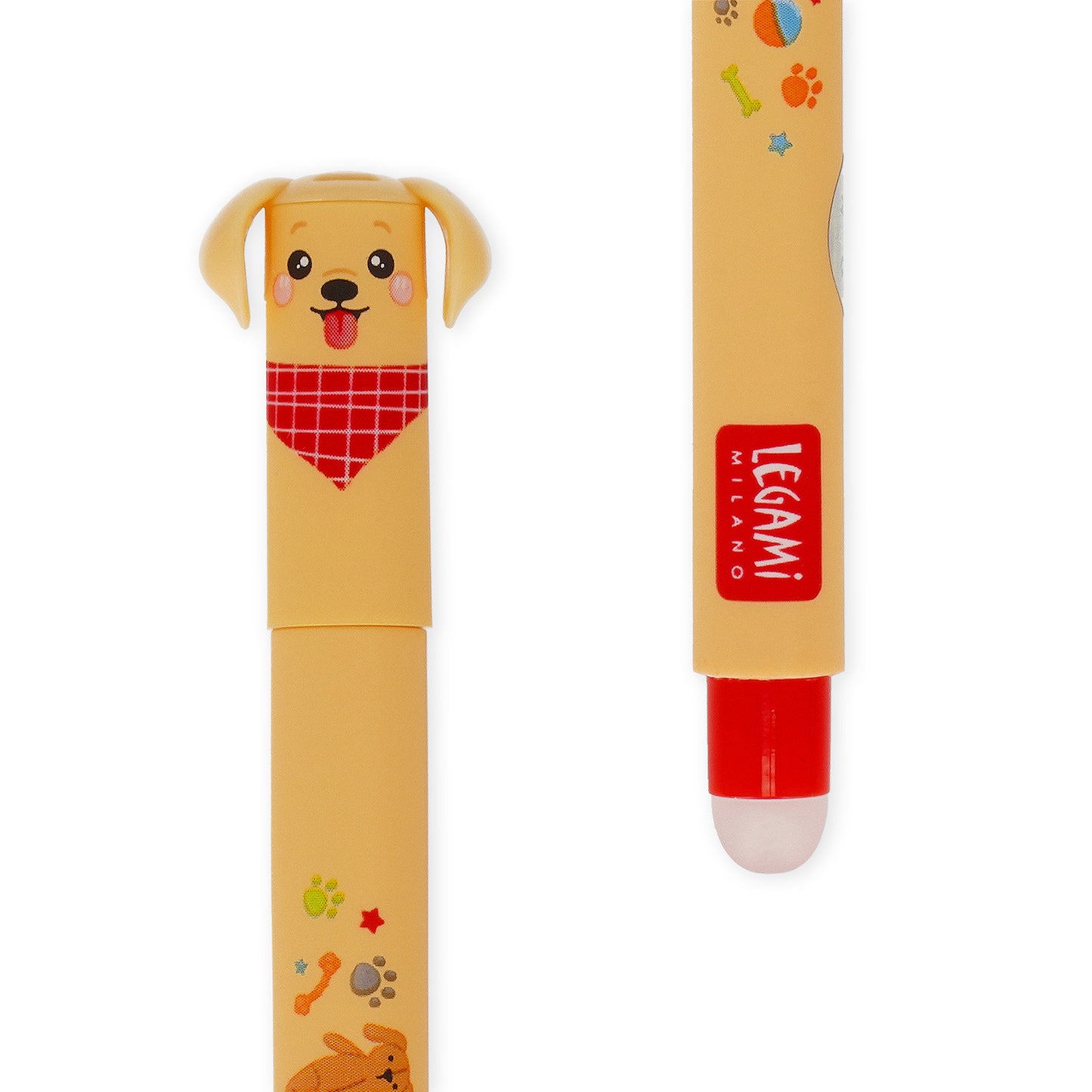 Legami Fur-Ever Friends Set of 3 Gel Erasable Pens