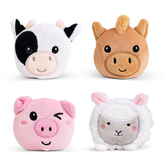 Squishy Farm Animals Sand Plushies Sensory Toy