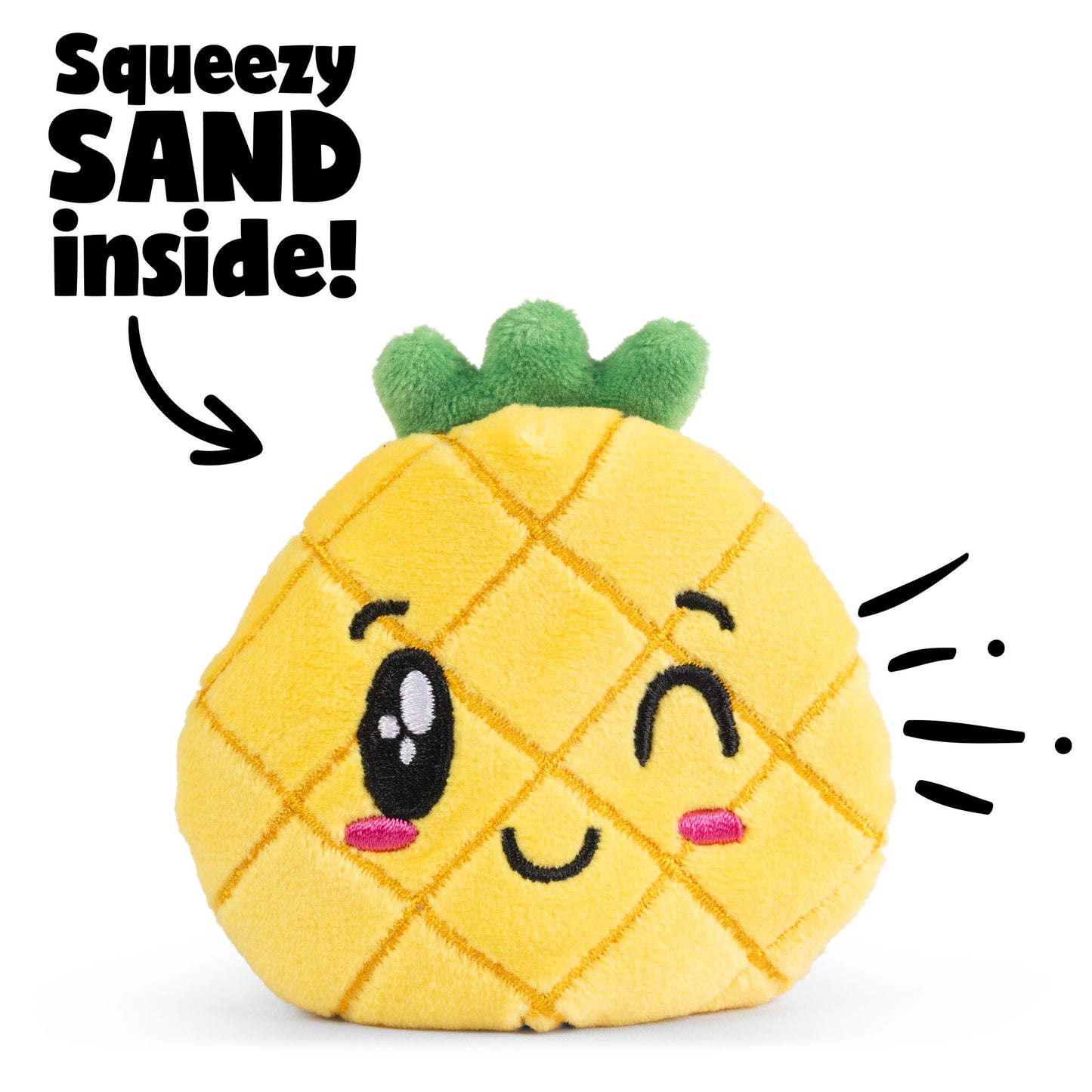 Squishy Fruit Sand Plushies Sensory Toy