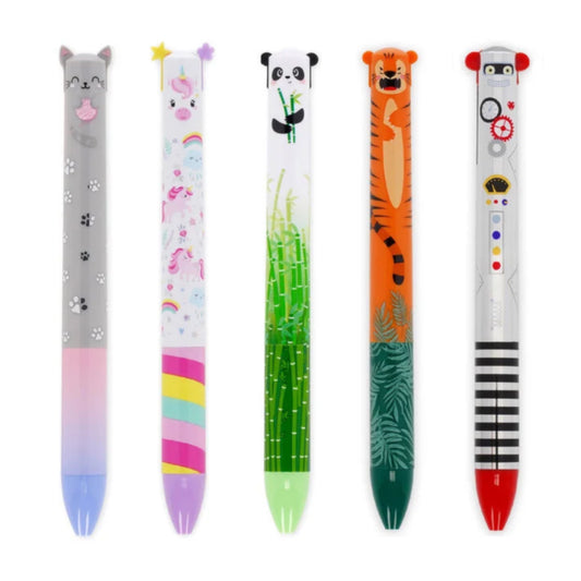 Legami Click&Clack - Collectible Two Colour Ballpoint Pen
