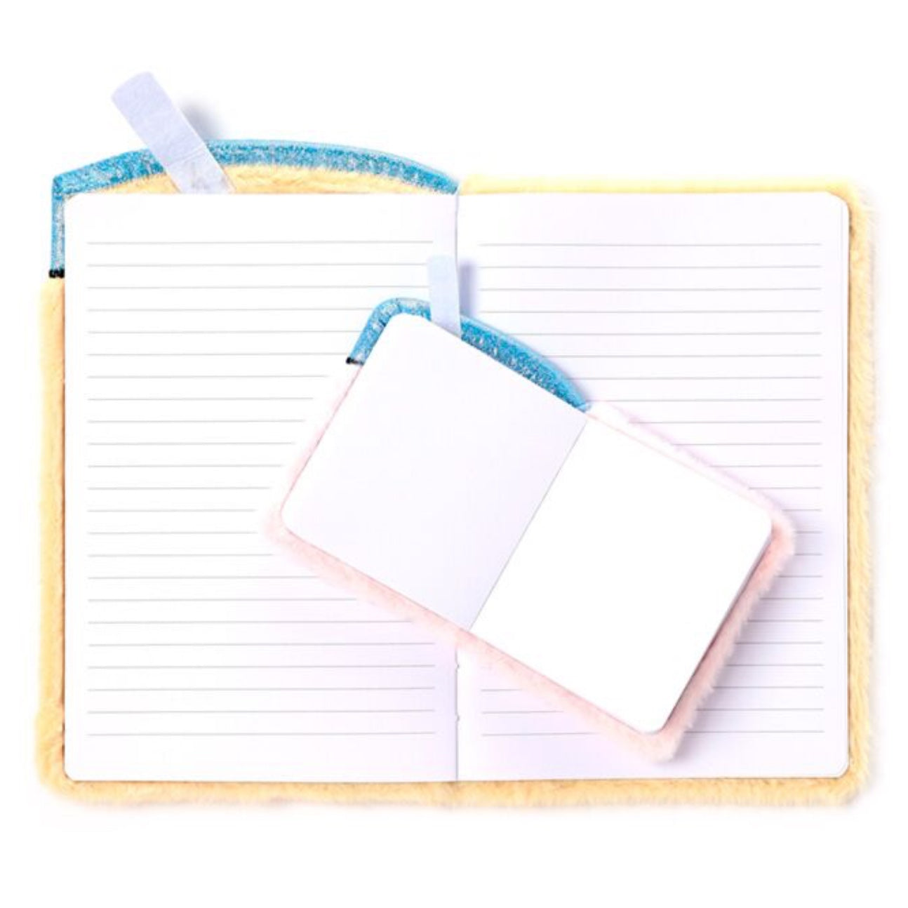 Foodiemals Bubble Tea Plush Notebook with Pouch & Mini Notebook