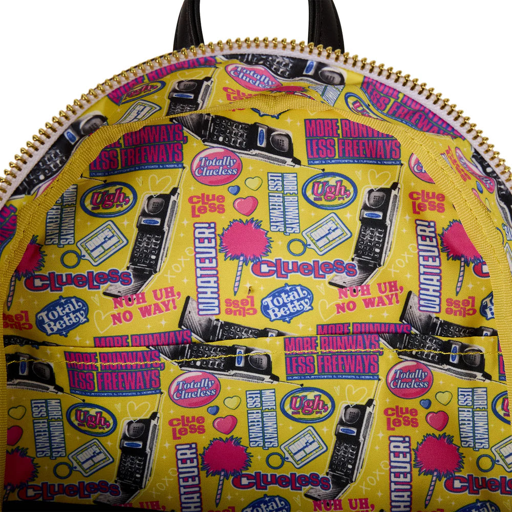Loungefly - Clueless 30TH Anniversary Cher Cosplay Mini Backpack