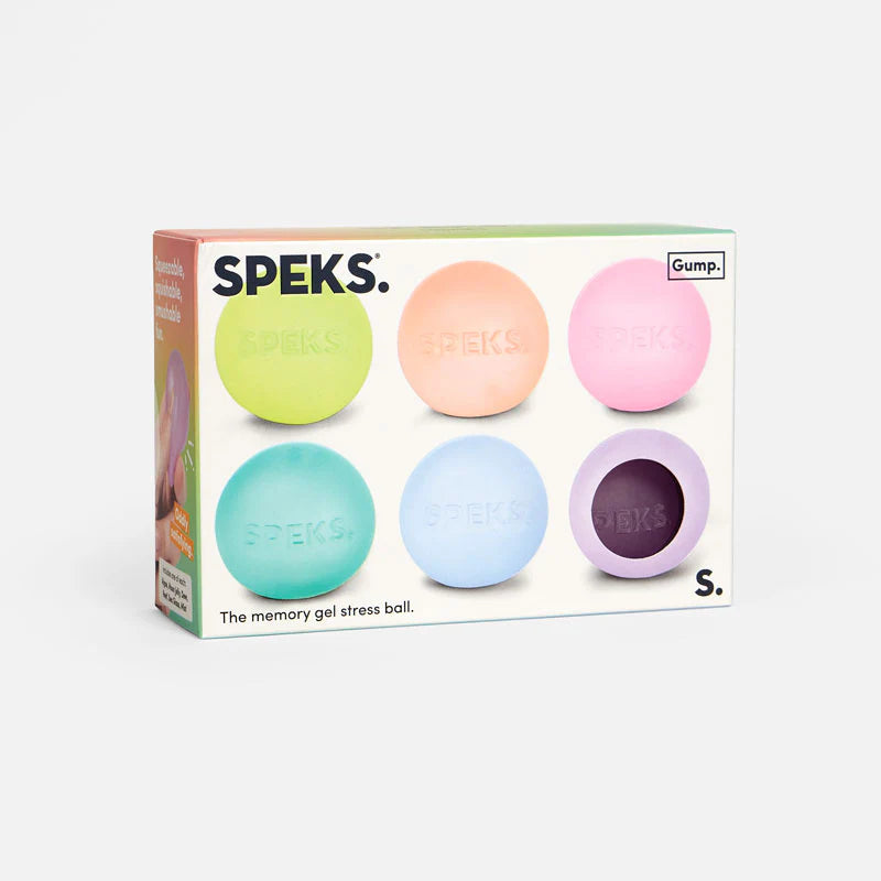 SPEKS Mini Gump 6 Pack - The Sugar Memory Stress Ball