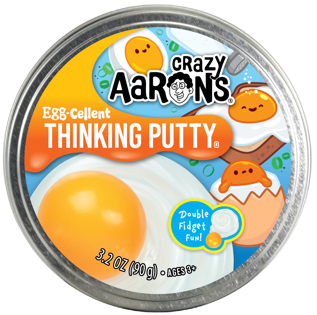 Crazy Aaron’s Thinking Putty 90g – Assorted Styles (Honey Hive, Kawaii Cute, Dino Scales & More)
