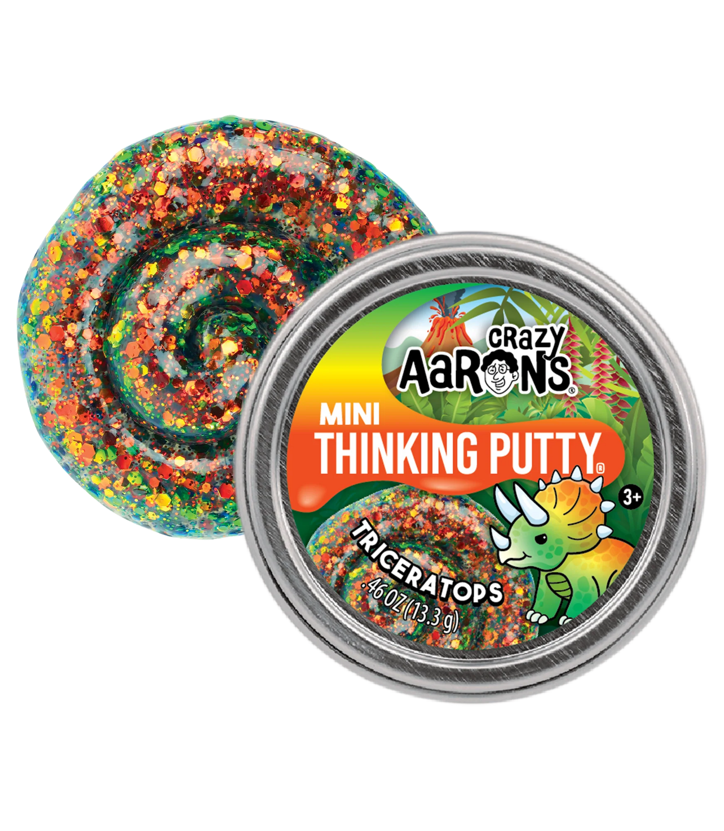 Crazy Aaron’s Thinking Putty Mini Tins 13.3g - Sensory Fidget Toy For Stress, Anxiety, Autism, ADHD