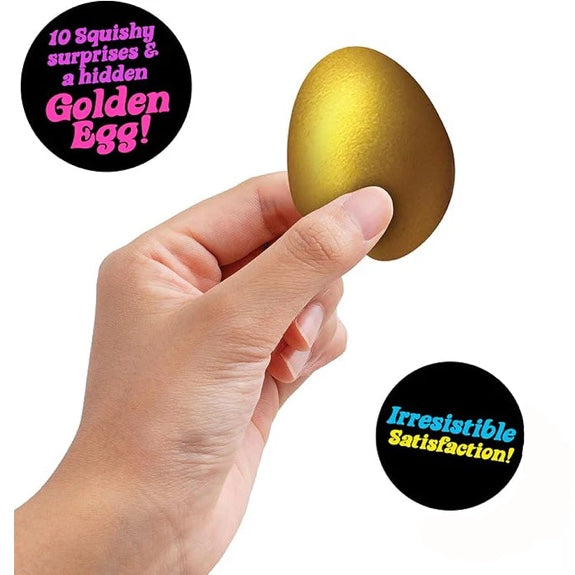 NeeDoh 2026 Easter Golden Egg Hunt Mystery 10-Pack Squishy Fidget Toys