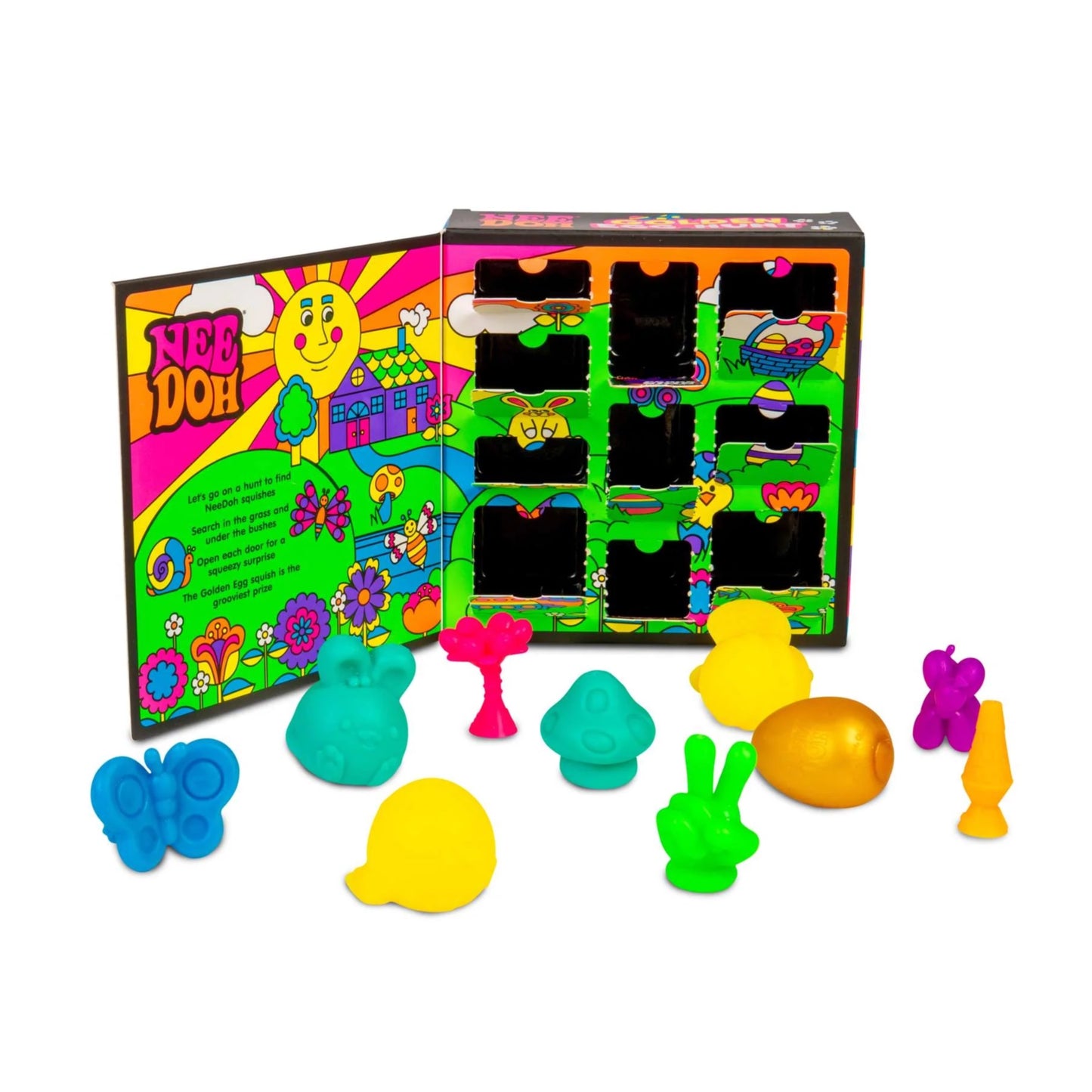 NeeDoh 2026 Easter Golden Egg Hunt Mystery 10-Pack Squishy Fidget Toys