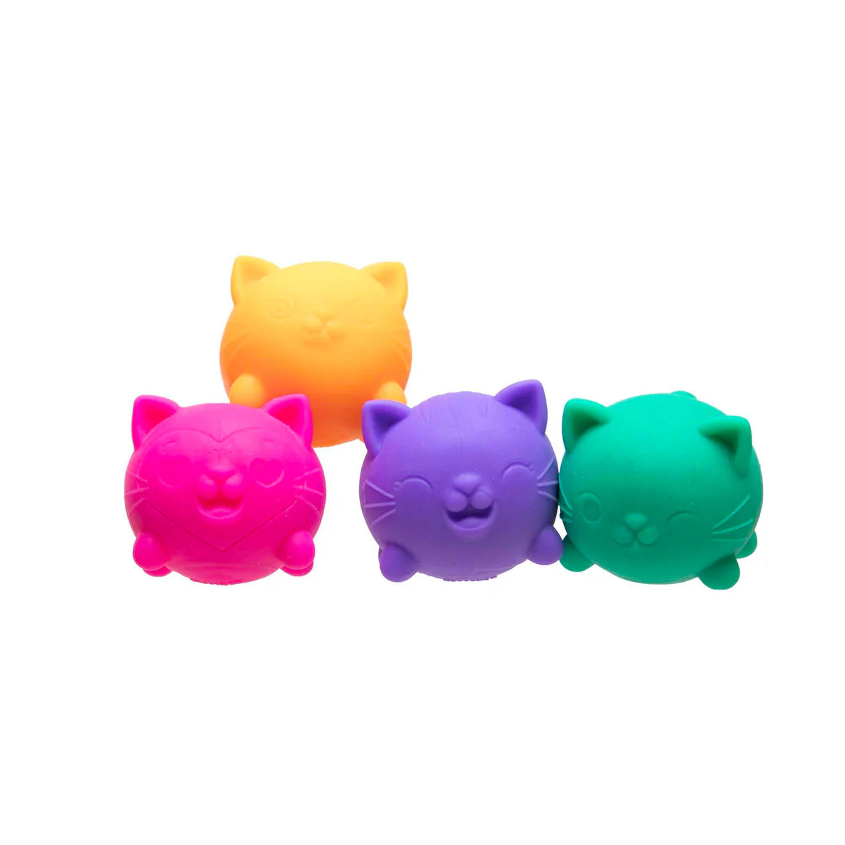 Teenie NeeDoh Cool Cats Kittens Fidget Toy Set - Sensory Toy