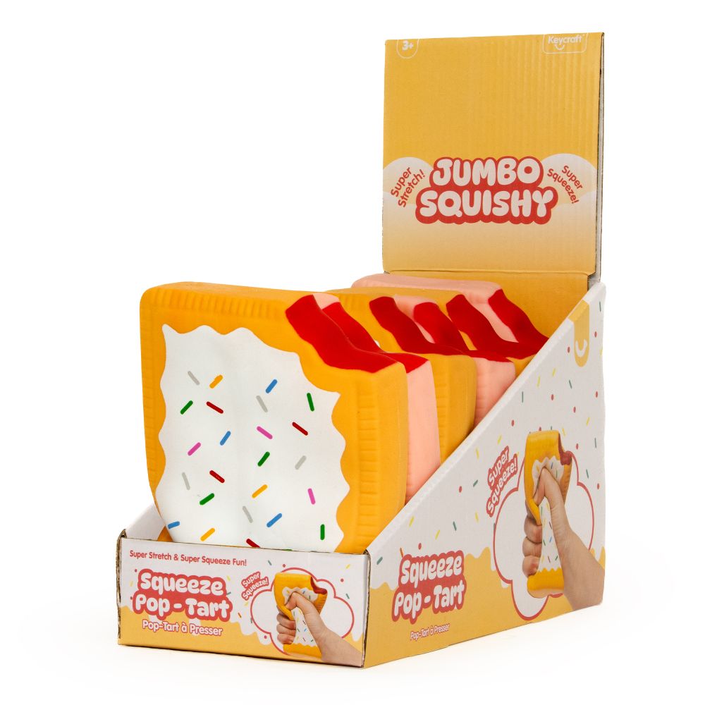 Jumbo Squishy Pop Tart Sensory Toy