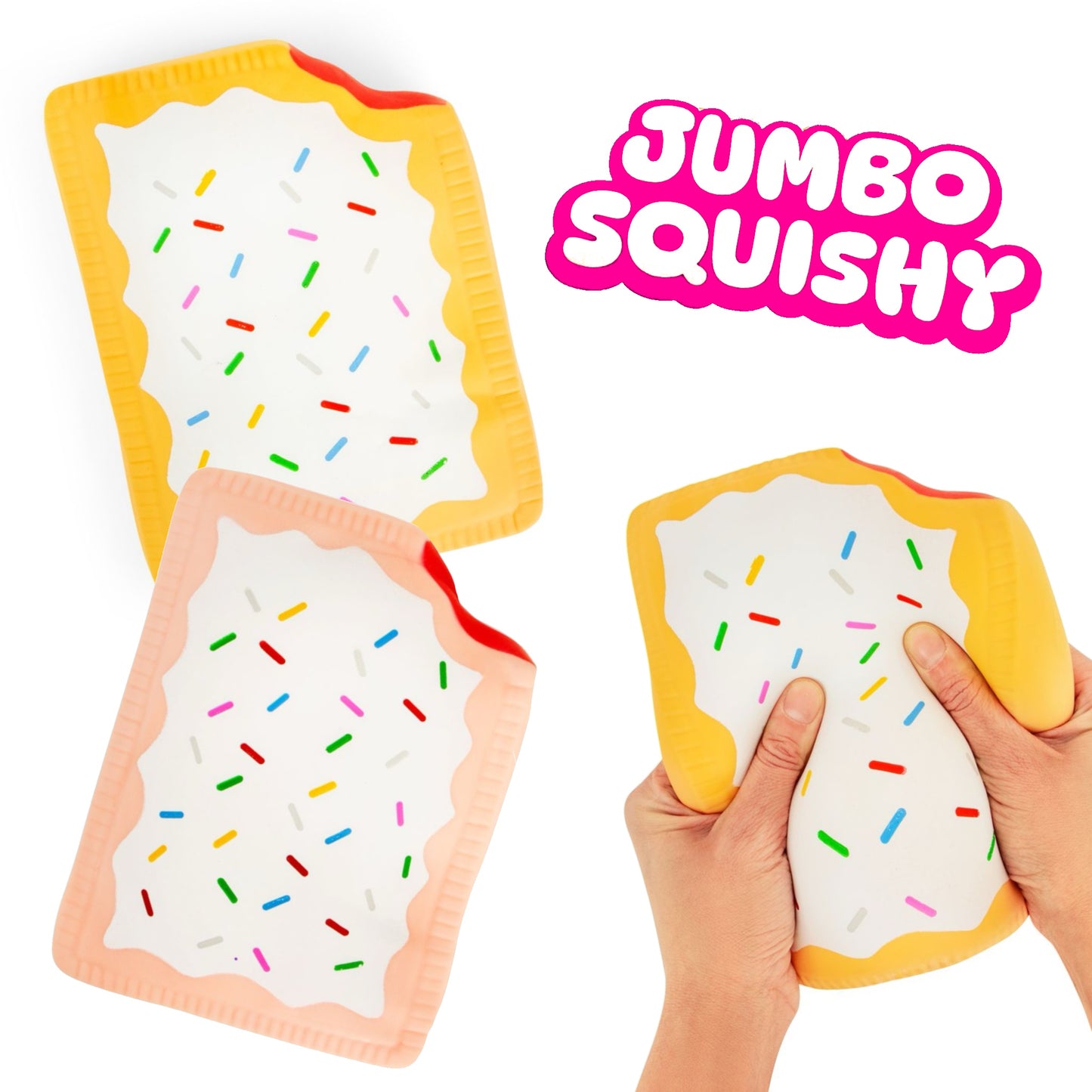Jumbo Squishy Pop Tart Sensory Toy