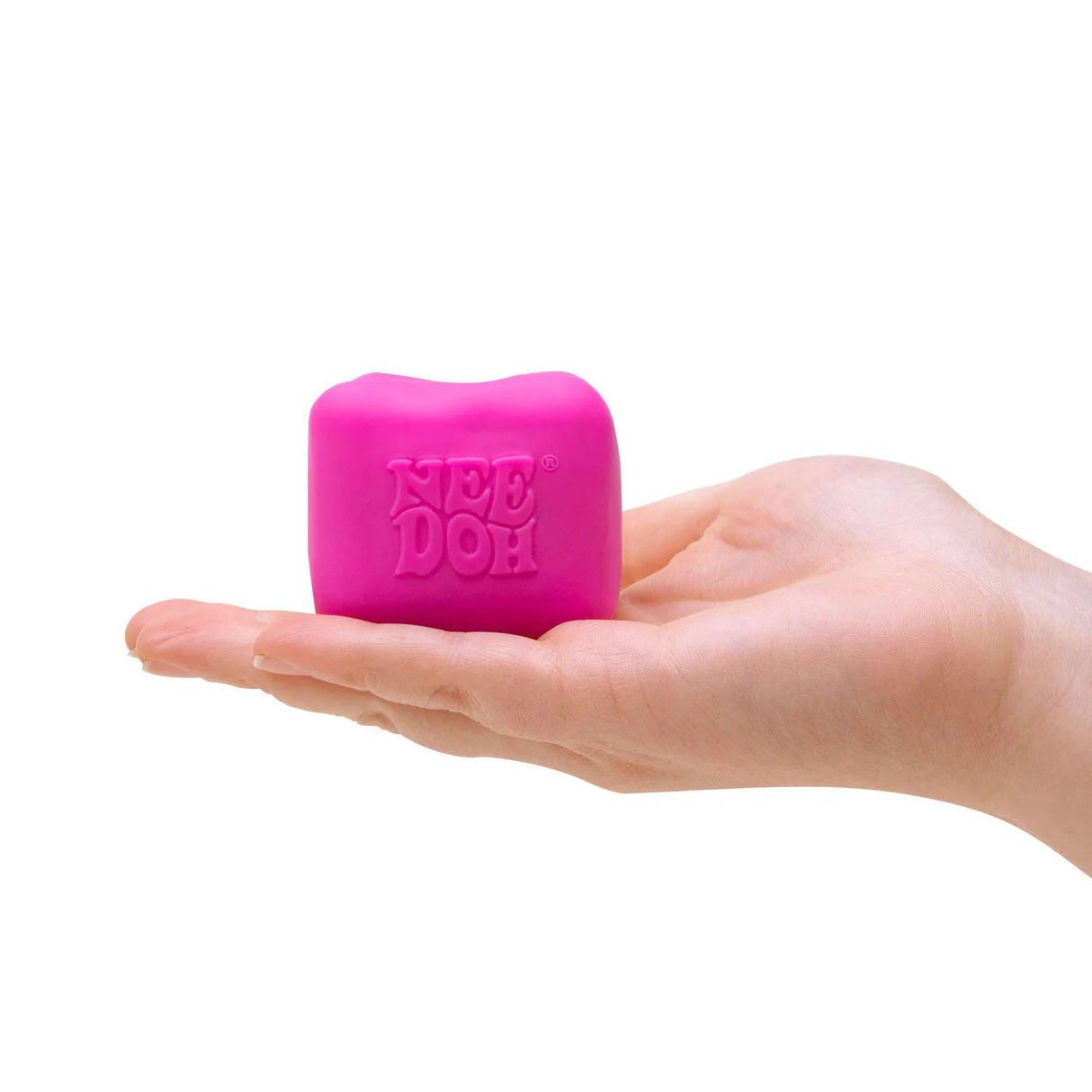 NeeDoh Color Change Cube - Colour Changing Fidget Sensory Toy