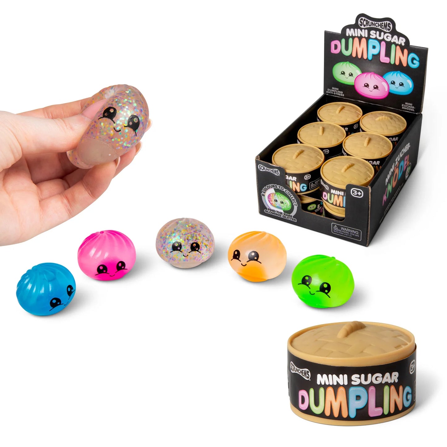 Scrunchems Mini Sugar Dumplings - Mystery Squishy Dumpling