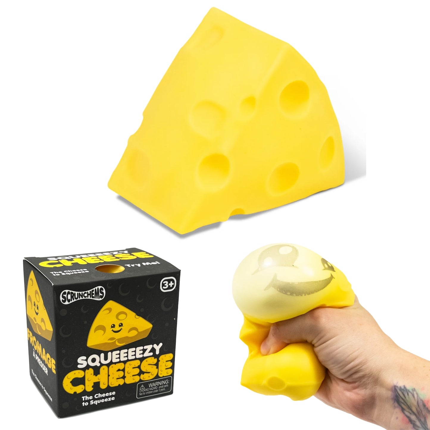 Scrunchems Squeezy Cheese