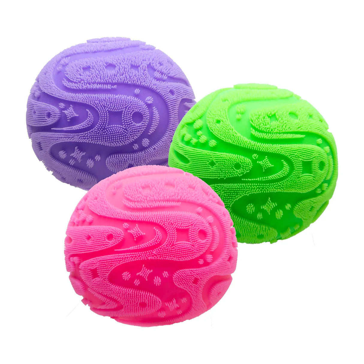 Super NeeDoh Fuzz Ball - Giant Fuzzy Stress Ball Sensory Toy