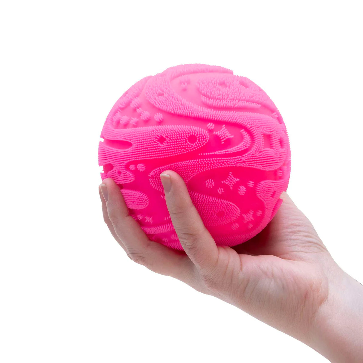 Super NeeDoh Fuzz Ball - Giant Fuzzy Stress Ball Sensory Toy