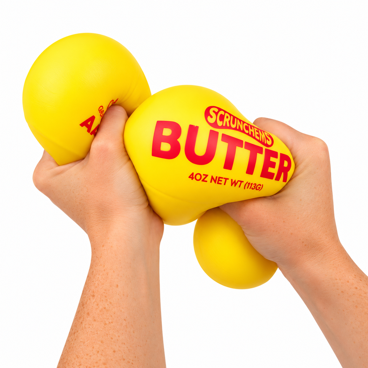 SCRUNCHEMS Jumbo Squishy Butter – Giant Butter Stick Squishy