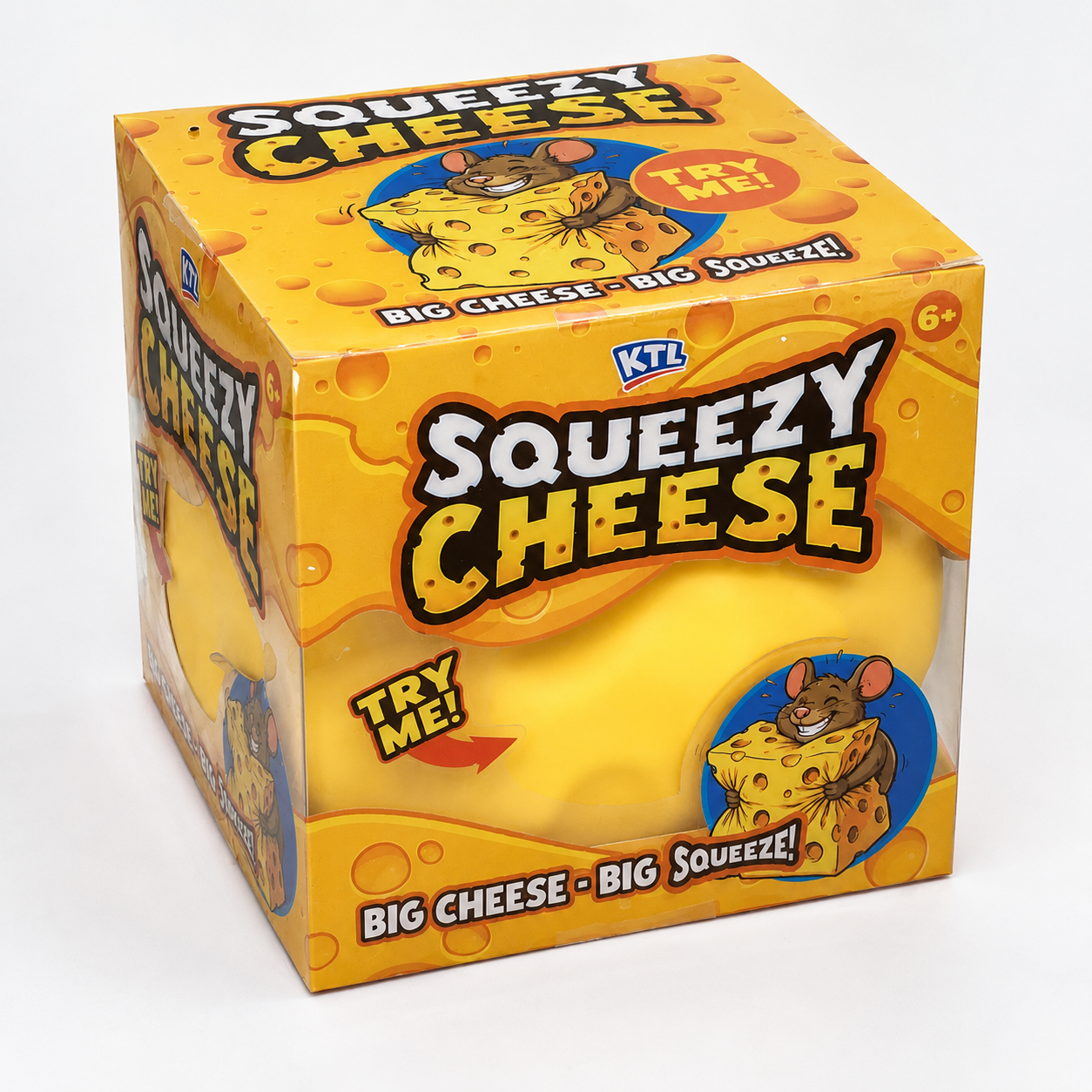 KTL Viral Jumbo Squishy Cheese – Sensory Fidget Toy
