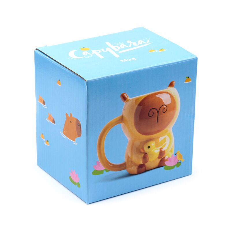 Capybara Ceramic Shaped Mug Cute Kawaii - Desk Organiser Pen Holder