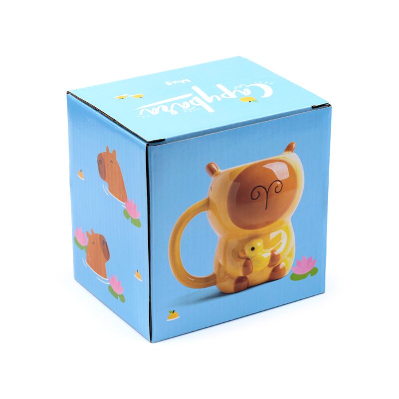 Capybara Ceramic Shaped Mug Cute Kawaii - Desk Organiser Pen Holder