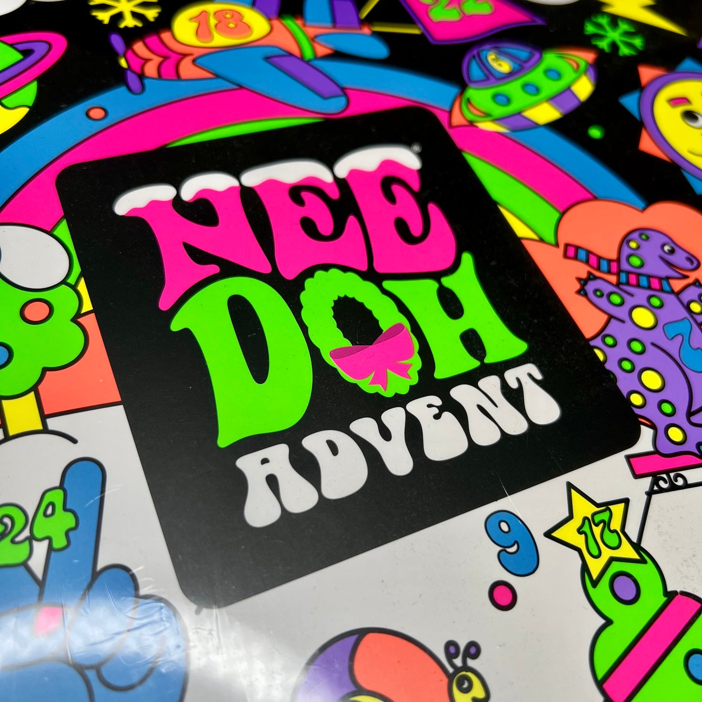 NeeDoh 2026 Advent Calendar – 24 Mini Fidget & Sensory Toys, Stress Relief & Mindful Play
