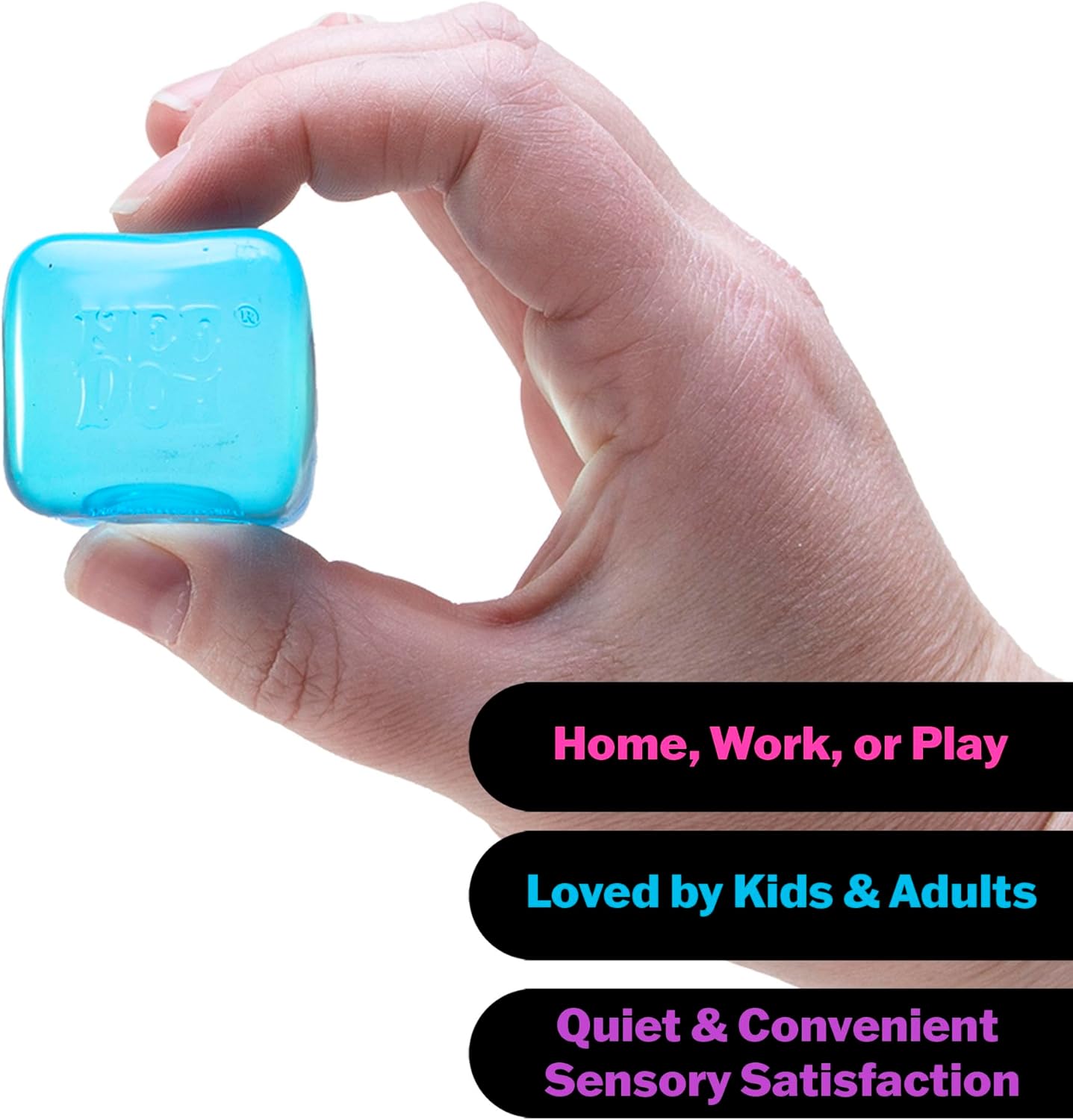 NeeDoh Nice Ice Baby Teenie Squishy Nice Cube 3.5cm - Sensory Squishy Fidget Toy For Stress Relief