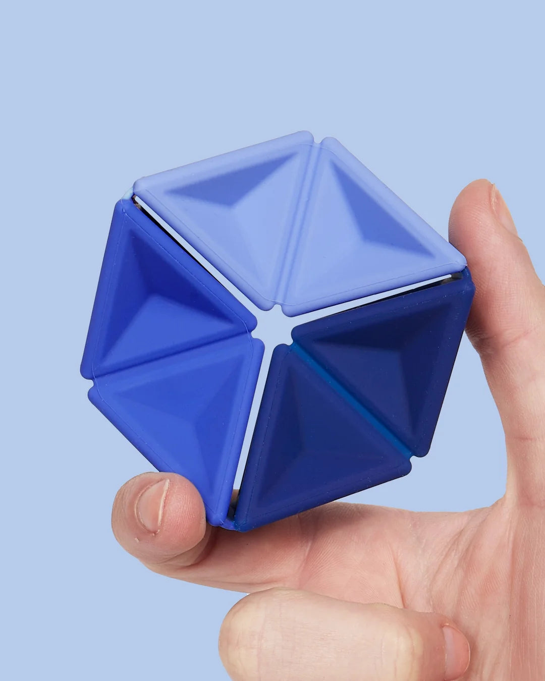 SPEKS Pivot Silicone Flexagon Fidget Toy