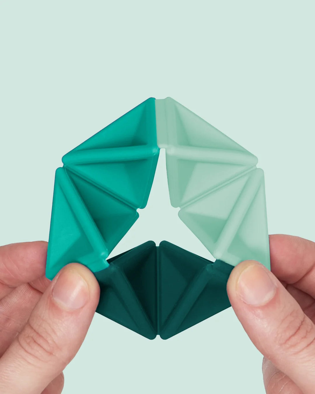 SPEKS Pivot Silicone Flexagon Fidget Toy