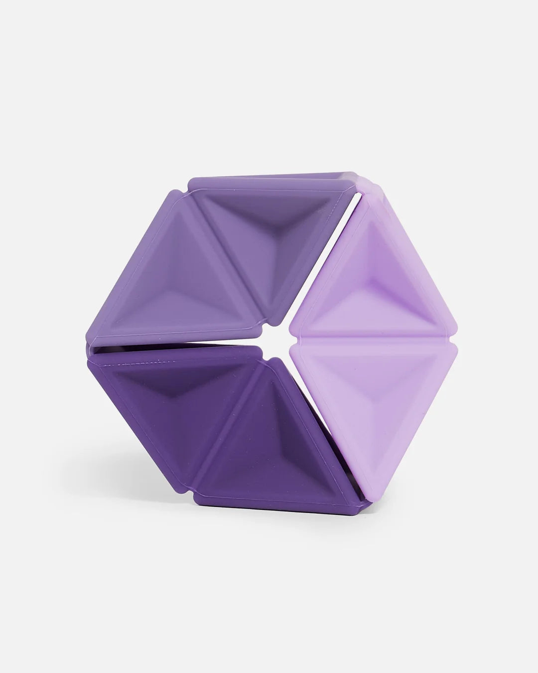 SPEKS Pivot Silicone Flexagon Fidget Toy