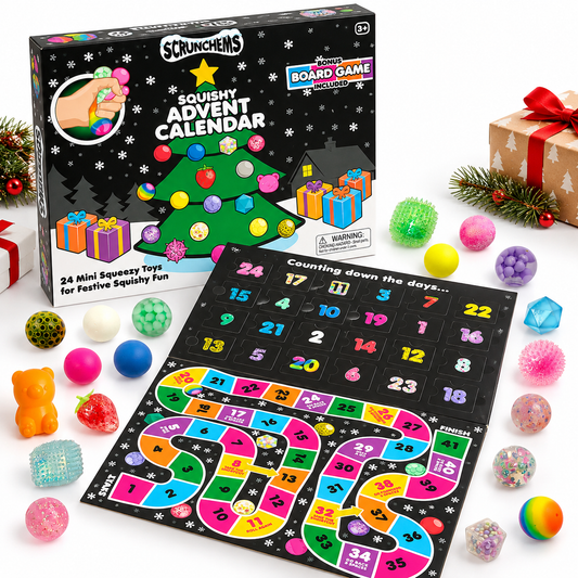 Scrunchems Squishy Advent Calendar – 24 Days of Sensory Squishy Fun (PREORDER)