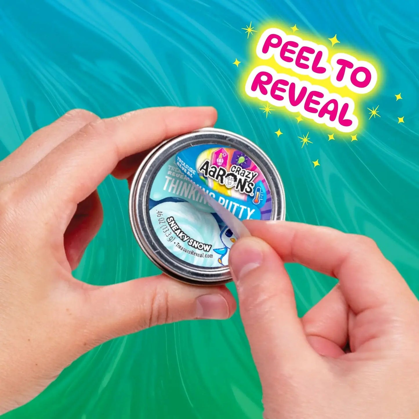 Crazy Aaron's Mini Thinking Putty Treasure Reveal – Mystery Putty