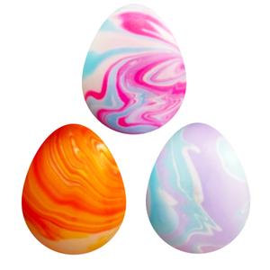 NeeDoh Swirlie Eggs Squishy Easter Fidget Toy - For Stress, Anxiety, ADHD, Autism