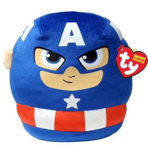 Ty Marvel Beanie Superheroes Plush Soft Toy - Spiderman, Iron Man, Captain America, The Hulk, The Guardians of the Galaxy Groot