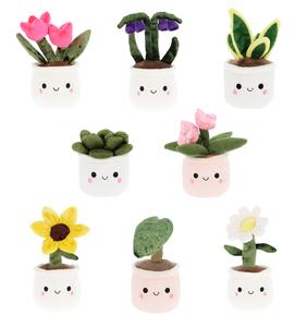 Keel Toys Plant & Flower Bobballs 12cm/30cm - Plush Soft Toy - 8 Designs to Collect