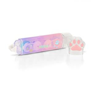 Legami Cute Cat Glue Tape 6m - Meow -  Crafting Supplies - Strong & Permanent Adhesion
