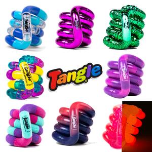 Tangle Sensory Fidget Toy - Classic, Metallic, Textured, Fuzzies, Glow in the Dark, Colour Change, Furry