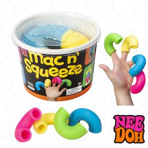 NeeDoh MAC ‘N SQUEEZE Squishy Fidget Toy - For Stress, Anxiety, ADHD, Autism