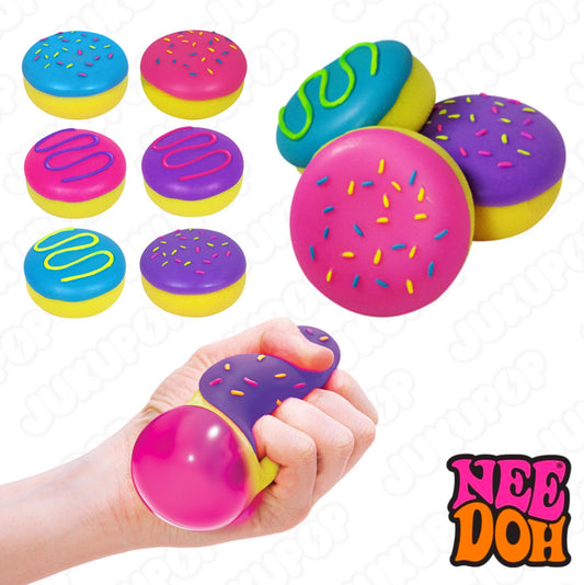 Needoh Jelly Donut Squishy Fidget Sensory Anti Stress Toy