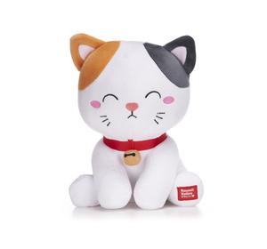 Kawaii Kuties Soft Toy - 24cm Plush Stuffed Animal - Axolotl, Lucky Cat, Dinosaur, Hamster, Sloth & Raccoon Dog