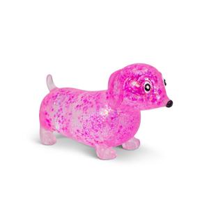 Scrunchems Sugar Sausage Dog Glitter Sensory Fidget Toy For Stress Relief, ADHD & Autism