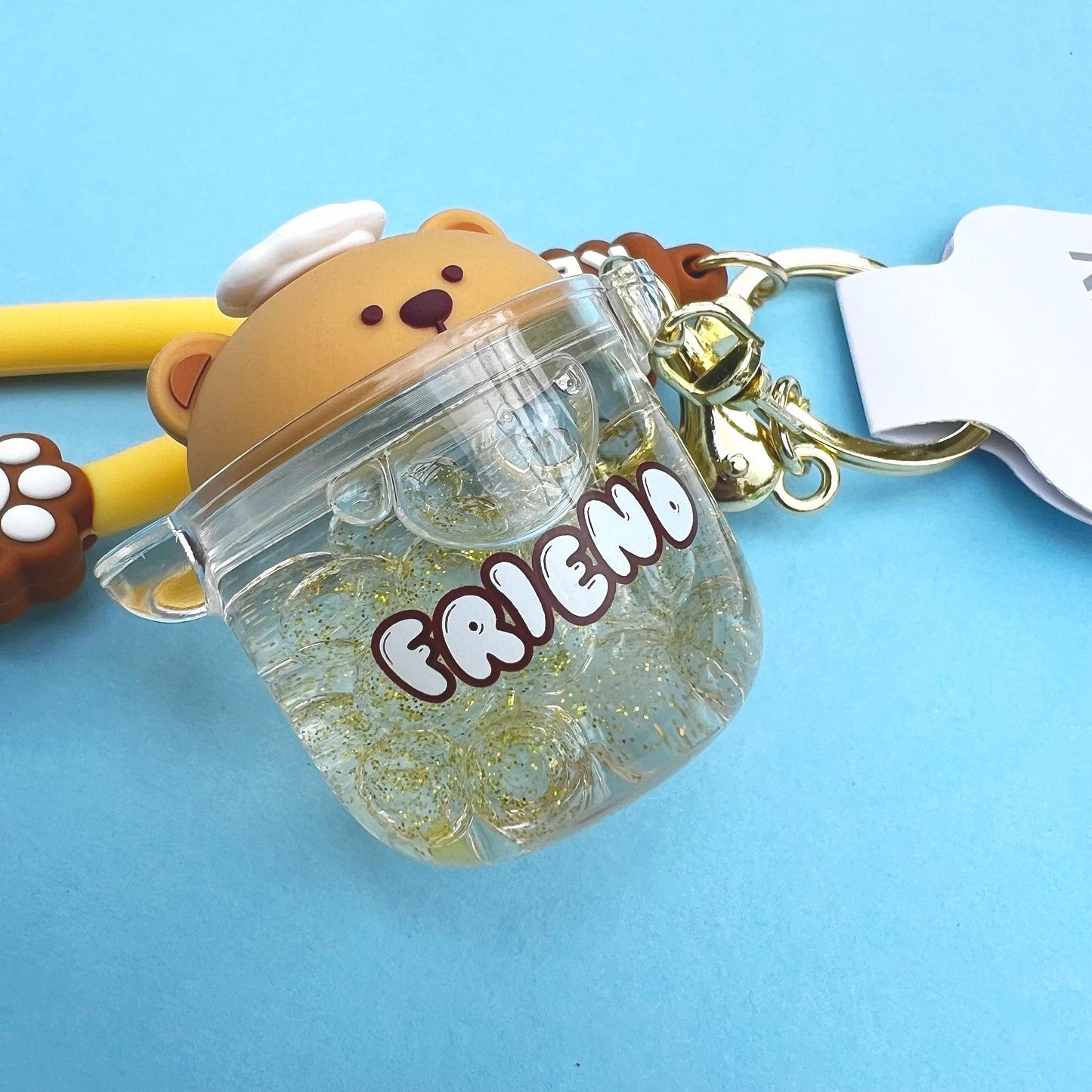 Kenji Mima Tumbler Friend Kawaii Keyring Keychain With Wristband - Collect Them All!
