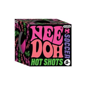 Needoh Hot Shots Football Squishy - Perfect for Stress Relief