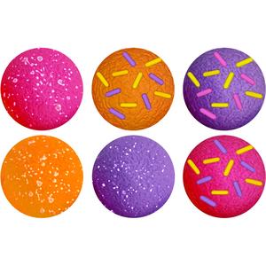 NeeDoh Dohnut Holes Set of 6 Teenie Squishy Sensory Fidget Toy For Stress Relief