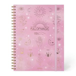 Legami A4 3 in 1 Spiral Notebook - 204 Detachable Pages with Lined, Squared and Dotted Pages - FSC Certified
