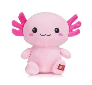 Kawaii Kuties Soft Toy - 24cm Plush Stuffed Animal - Axolotl, Lucky Cat, Dinosaur, Hamster, Sloth & Raccoon Dog