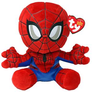 Ty Marvel Beanie Babies Superheroes Plush Soft Toy - Stuffed Toy for Kids - Spiderman, Iron Man, Captain America, The Hulk, The Guardians of the Galaxy Groot, Rocket, Black Panther