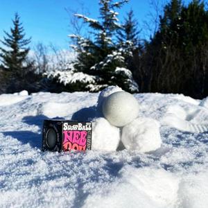 NeeDoh SnowBall Crunch Fidget Toy Snow Anti Stress Sensory Ball